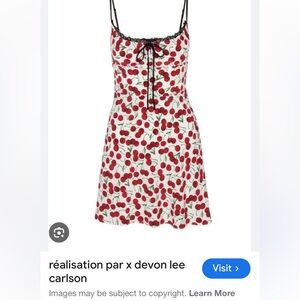 Realisation par Devon lee Carlson, limited, edition, cherry dress